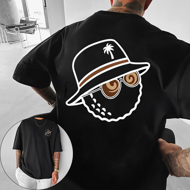 Men Accessories Brands - Camiseta Gráfica Unissex Moderna com Estampa