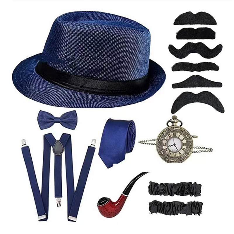 Men'S Accessories In The 1920S - Halloween cosplay 1920s conjunto de acessórios