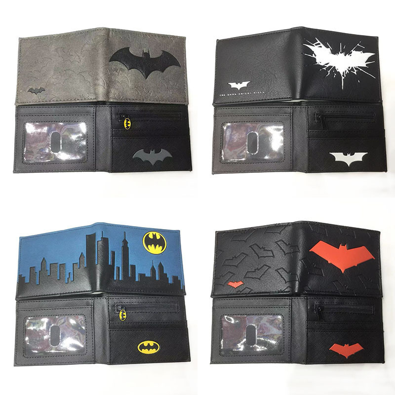 Bifold Leather Wallet - Carteira Bifold de Couro PU DC