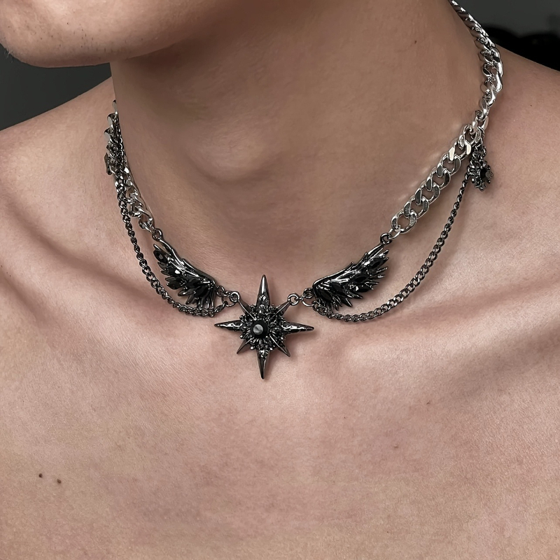 Men Accessories Singapore - Novo Colar Gótico Estilo Escuro com