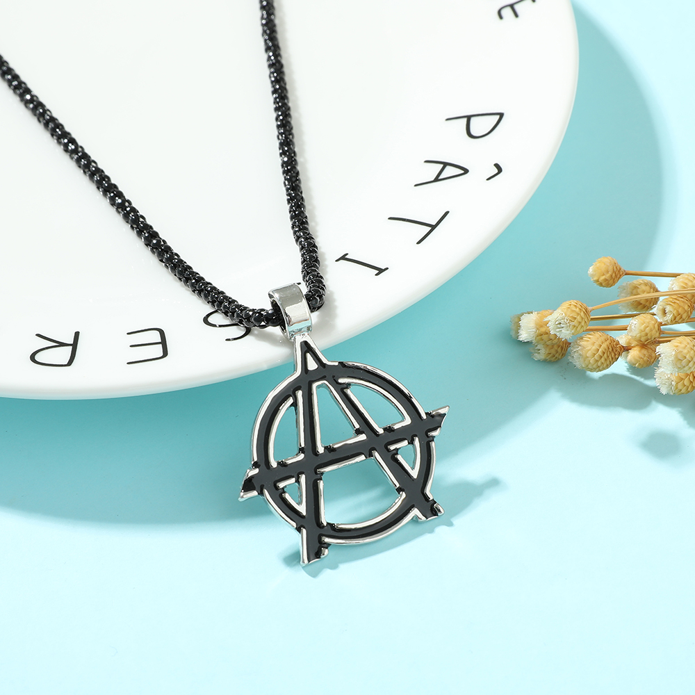 Men'S Accessories Fashion - Colar com Símbolo do Letra A