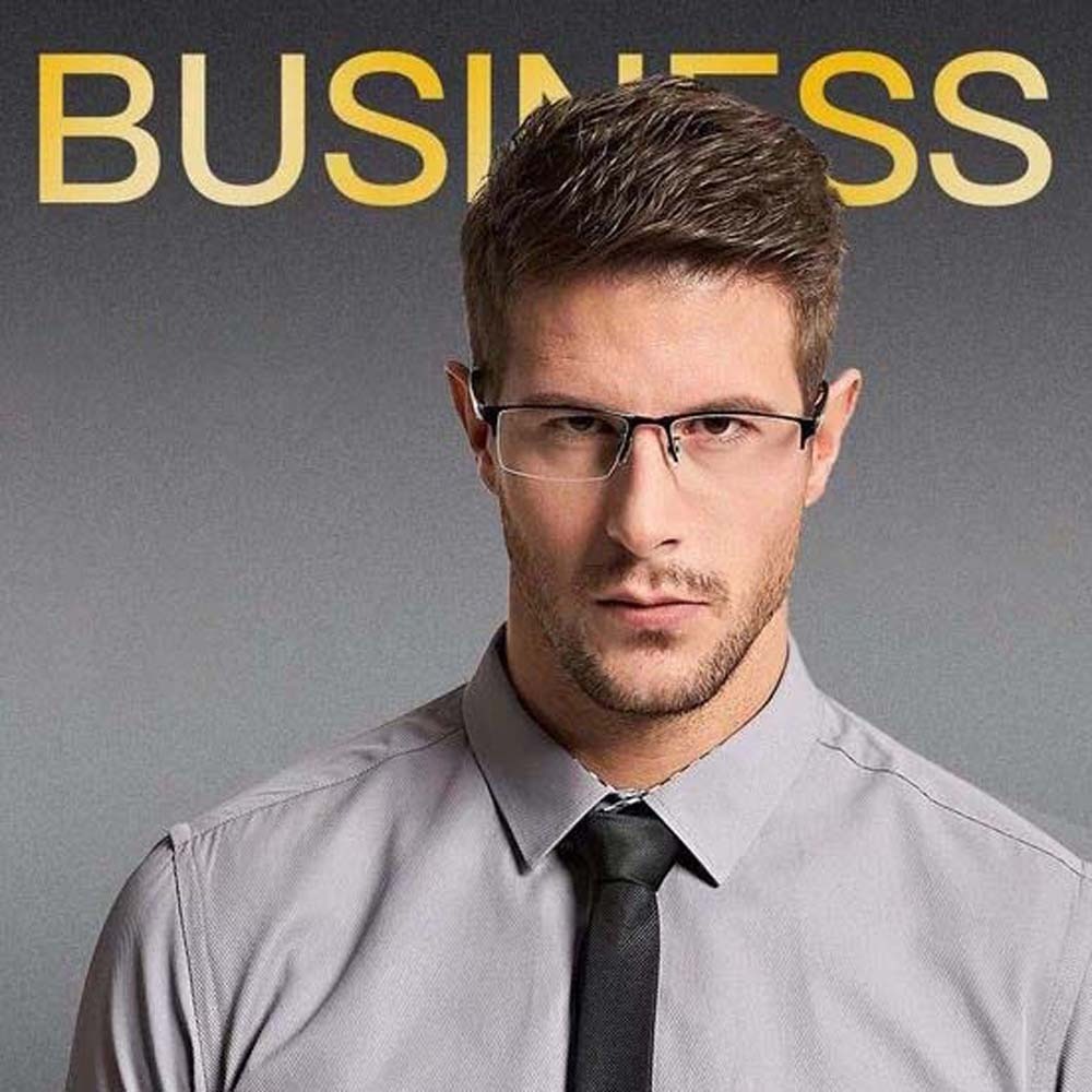 Men'S Accessories Office - Óculos de Escritório Transparentes Anti Luz