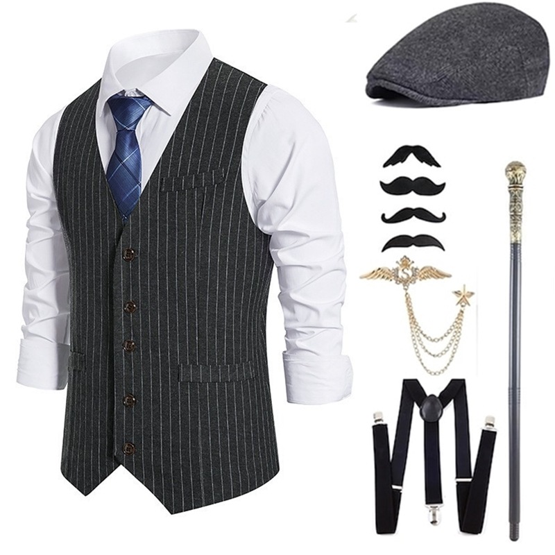 Men'S Accessories In The 1920S - Conjunto de Fantasia de Gangster Masculino