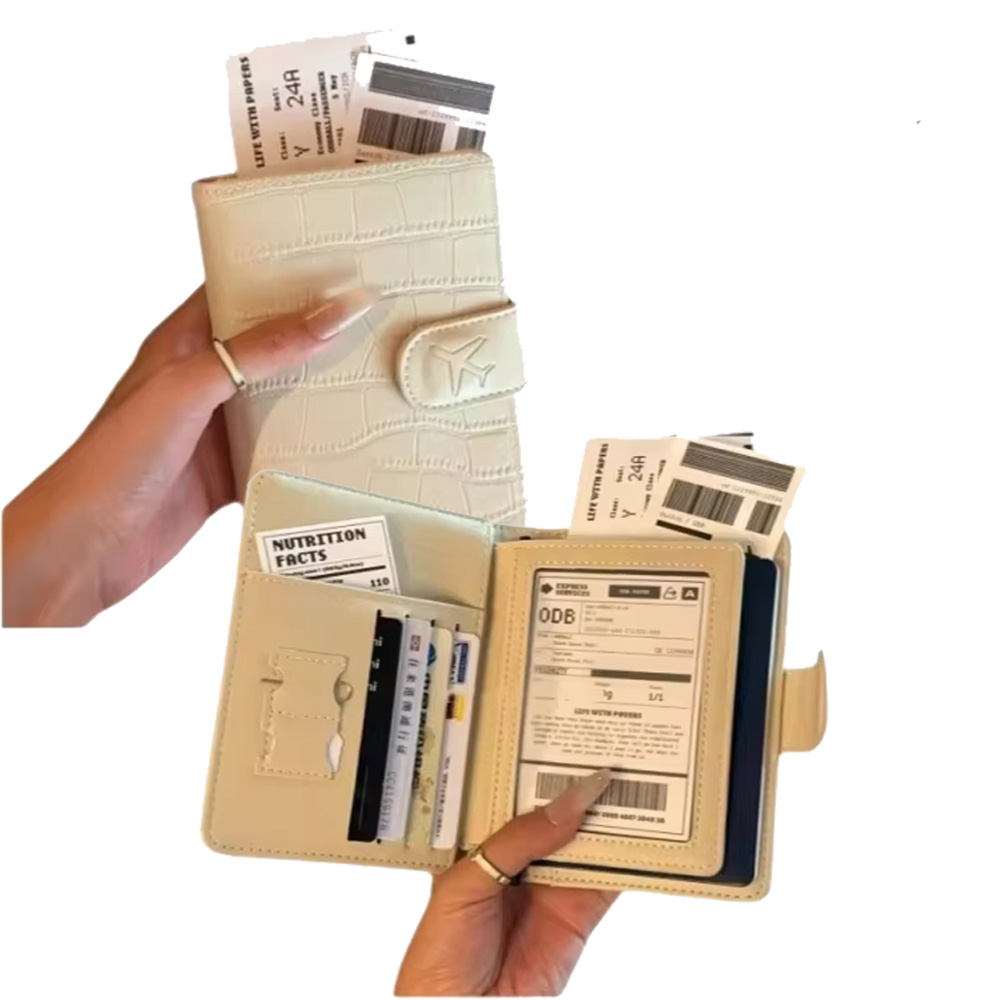 Men'S Accessories Rack - Capa de Passaporte em Couro PU