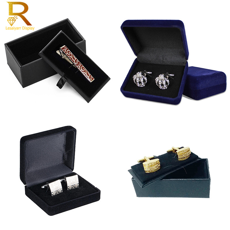 Cufflink Box Set - Atacado caixa de embalagem de abotoaduras