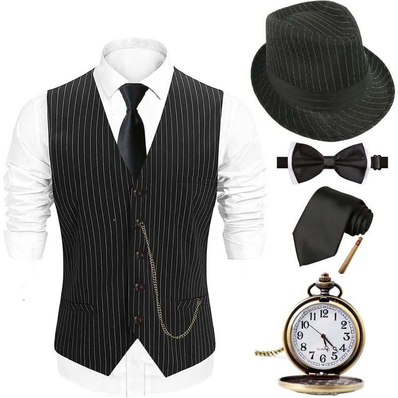 Men'S Accessories In The 1920S - Fantasia Masculina Halloween Anos 20 2025,