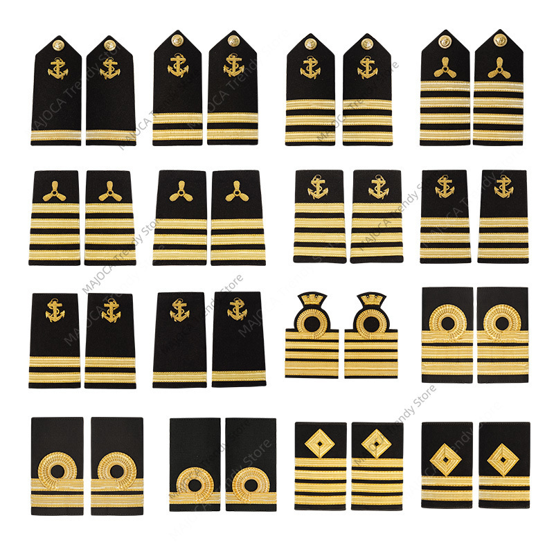 Men'S Accessories Office - Marinheiro Skipper Capitão Epauletas Epaulette Ombro