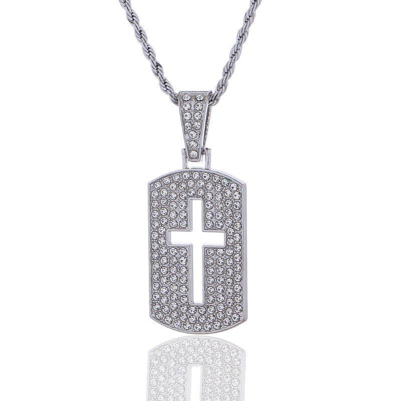 Men Accessories Singapore - Colar Pingente Estilo Hip Hop com