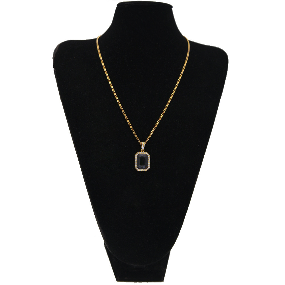 Colar Mini Hip Hop com Diamant - Men Accessories Singapore avaliação e preço