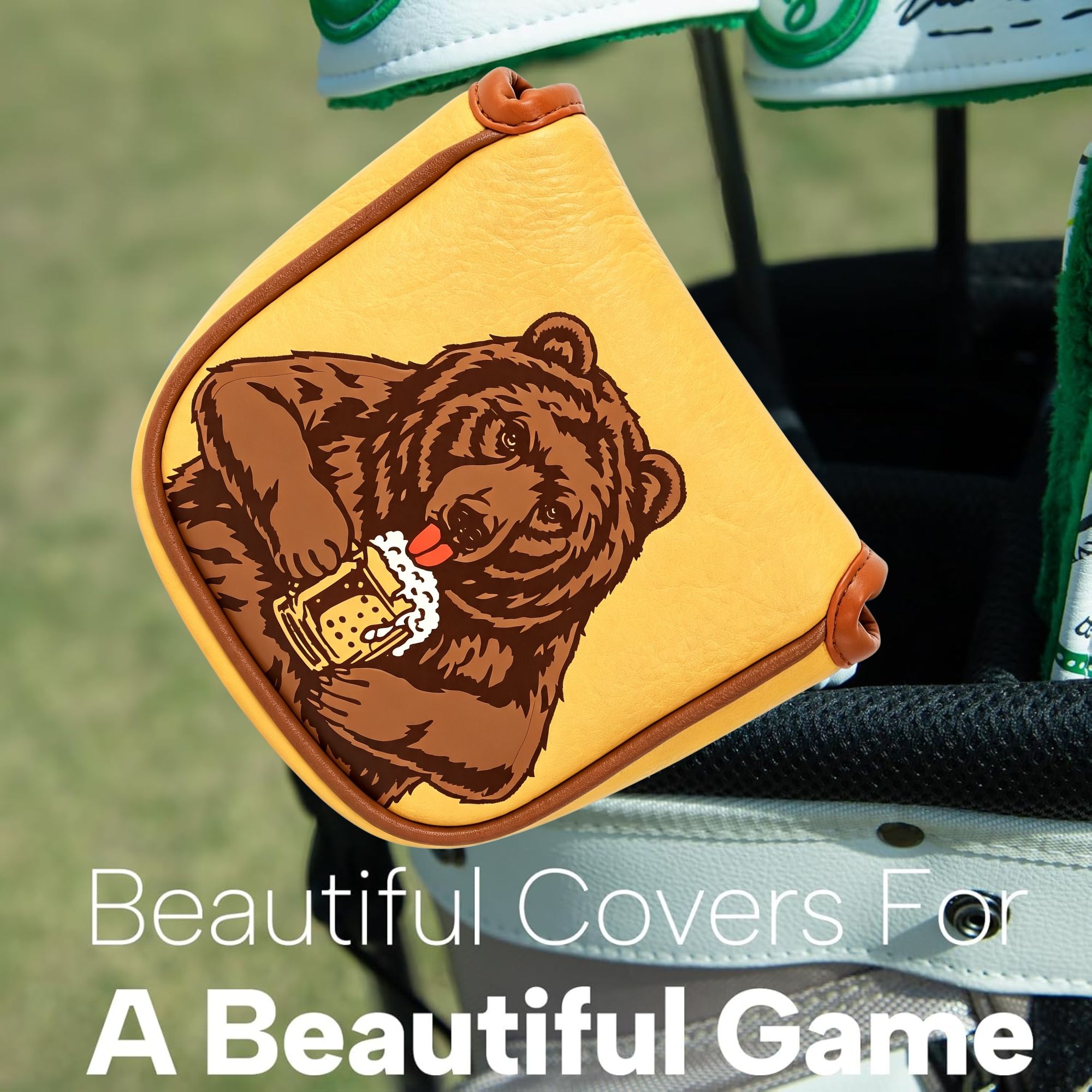 Capa de Putter de Golfe Bordad - Men Accessories Brands avaliação e preço