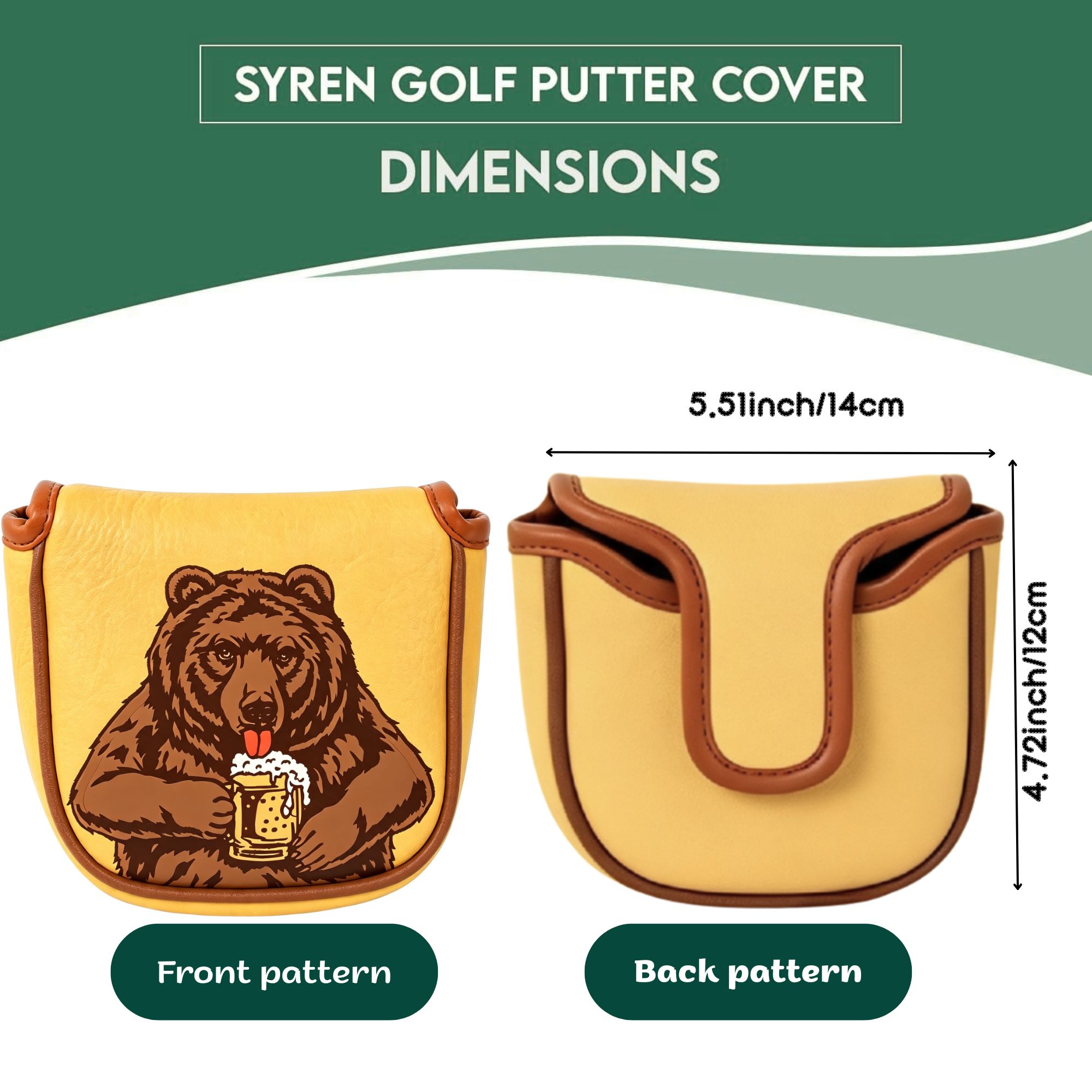 Capa de Putter de Golfe Bordad - Men Accessories Brands avaliação e preço