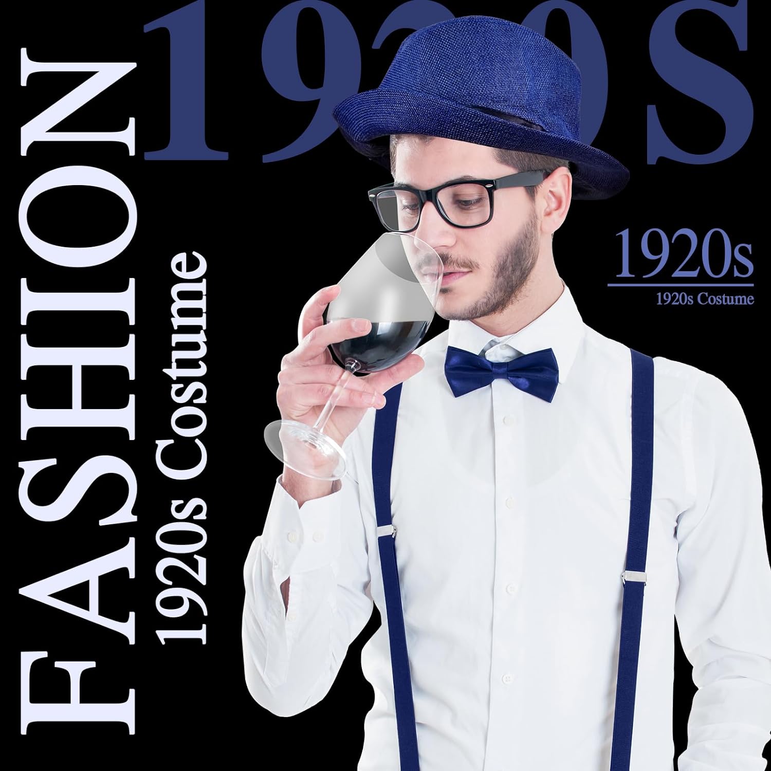 Halloween cosplay 1920s conjun - Men'S Accessories In The 1920S avaliação e preço