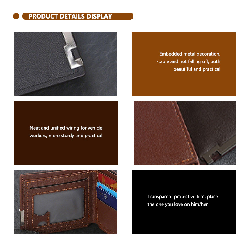 Carteiras finas de couro, mini - Bifold Leather Wallet avaliação e preço