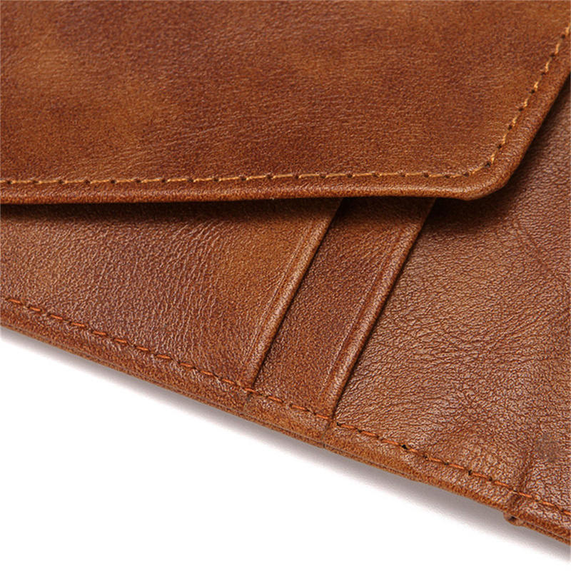 Carteira multifuncional fina d - Bifold Leather Wallet avaliação e preço