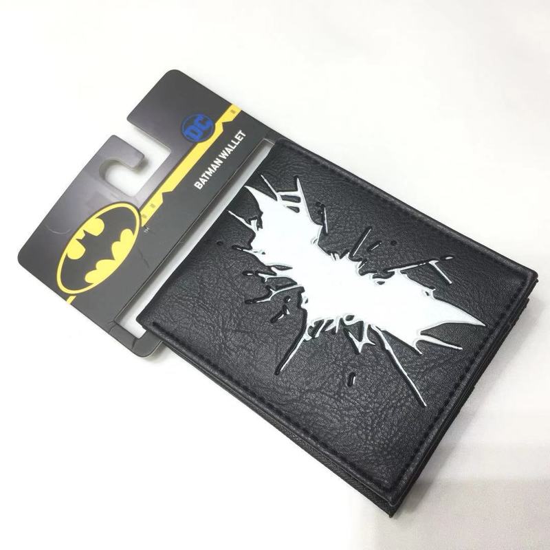 Carteira Bifold de Couro PU DC - Bifold Leather Wallet avaliação e preço