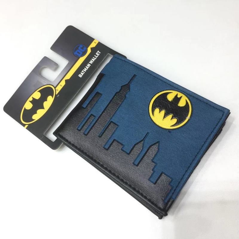 Carteira Bifold de Couro PU DC - Bifold Leather Wallet avaliação e preço