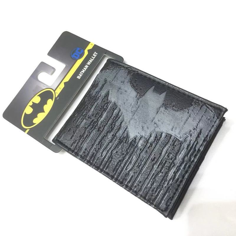 Carteira Bifold de Couro PU DC - Bifold Leather Wallet avaliação e preço