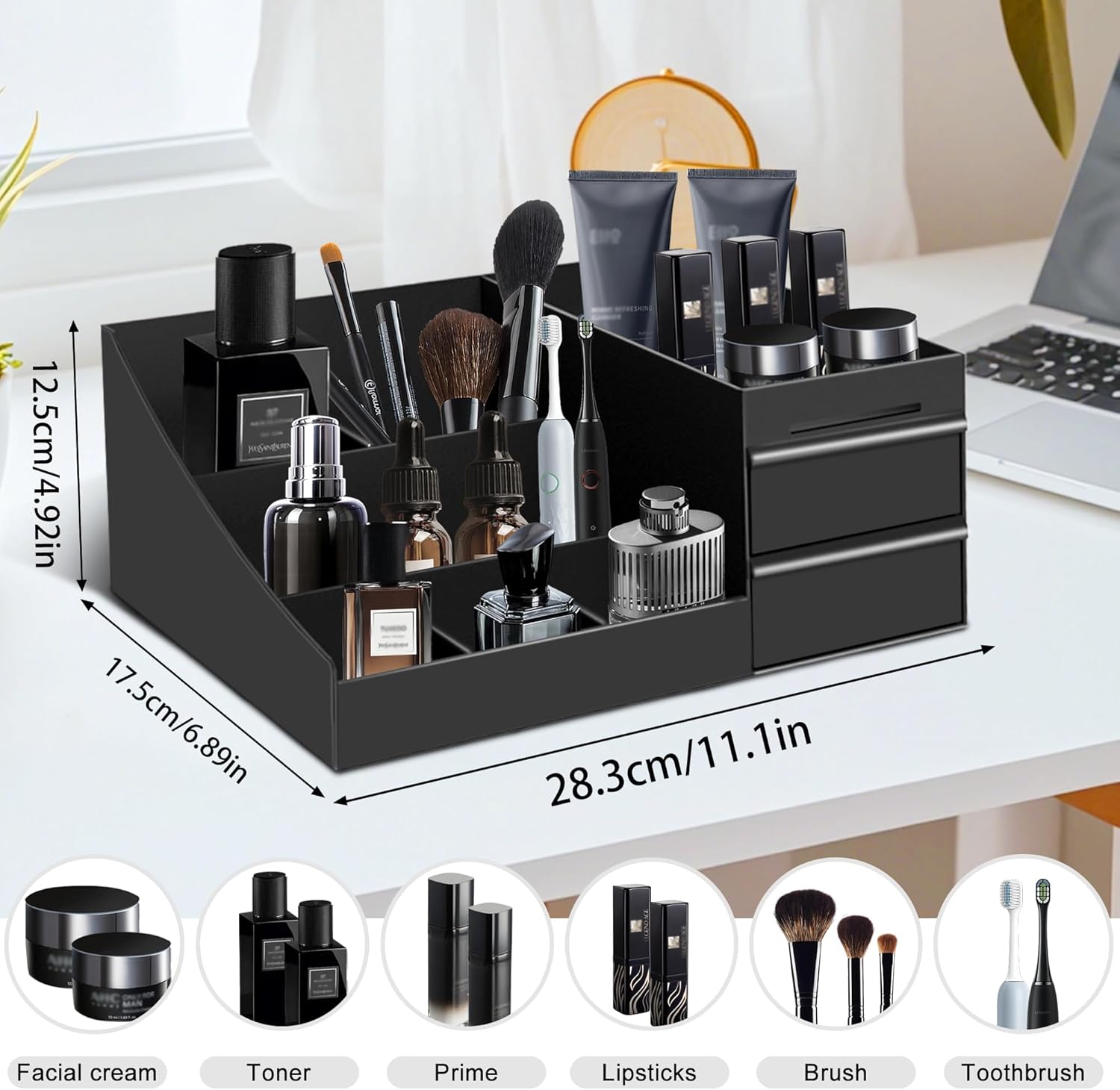 Organizador de Banheiro Vintag - Men'S Accessories Rack avaliação e preço