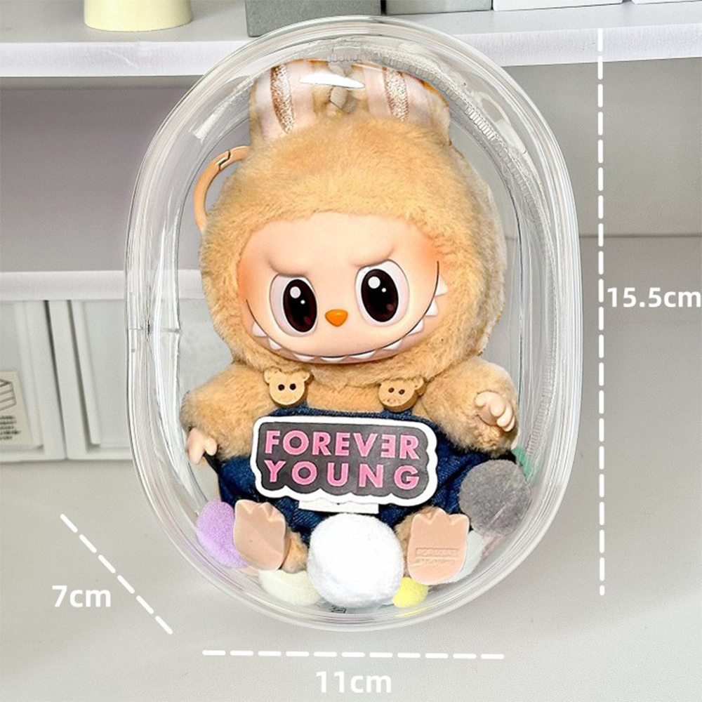 Boneca labubu de pelúcia trans - Men'S Accessories Rack avaliação e preço