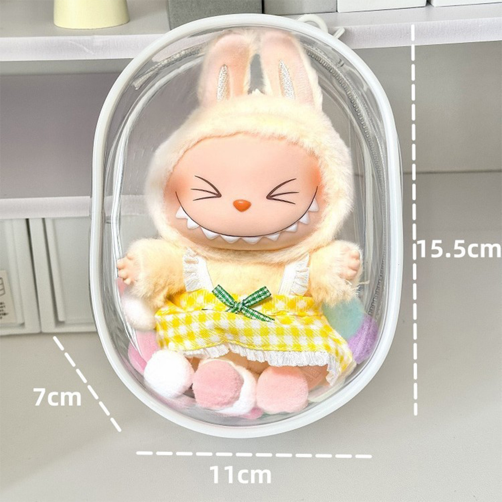 Boneca labubu de pelúcia trans - Men'S Accessories Rack avaliação e preço