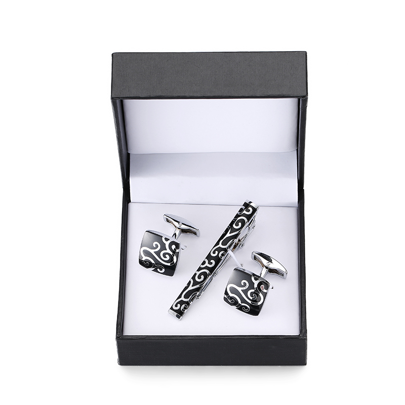Silver Square Prateado Abotoad - Cufflink Box Set avaliação e preço