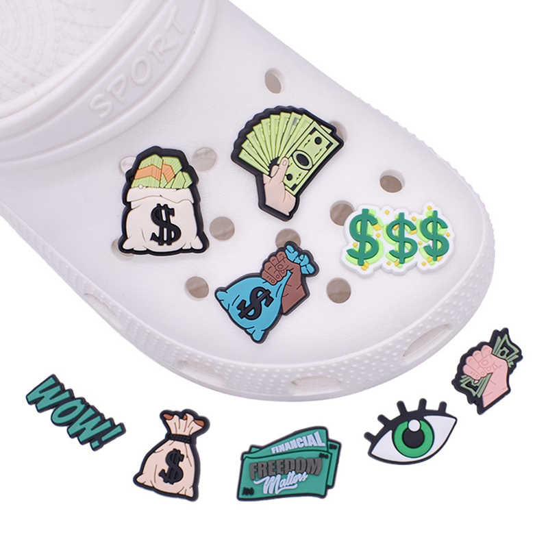 1 pçs encantos de sapato de di - Men'S Accessories Crocs avaliação e preço