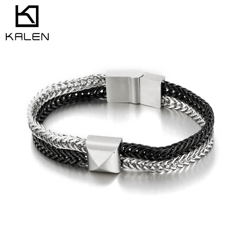 Pulseiras de Charme em Malha D - Men Accessories Singapore avaliação e preço