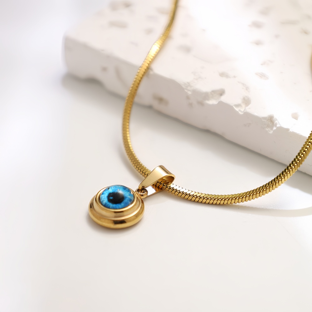 Colar com pingente de olhos de - Men Accessories Singapore avaliação e preço