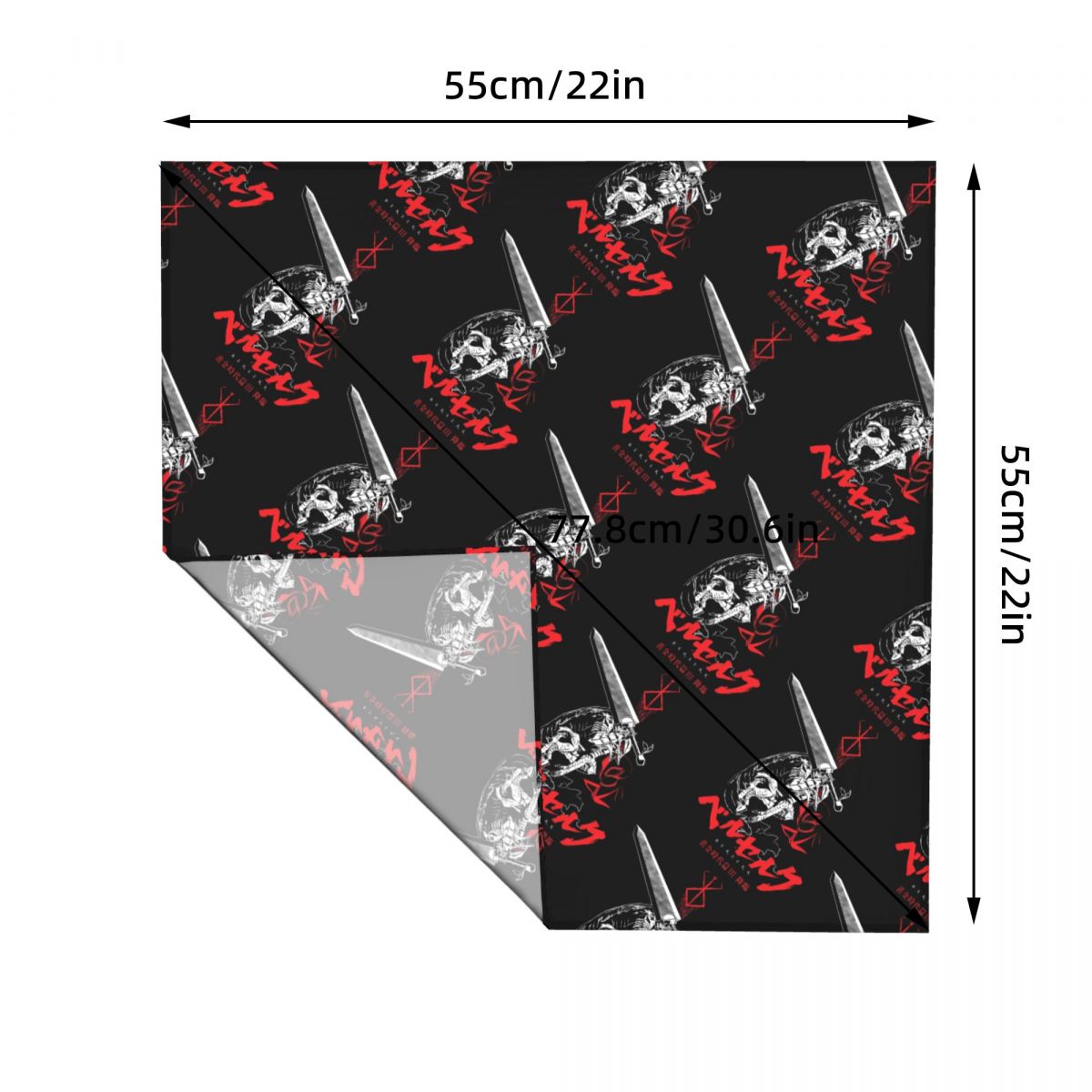 Lenço de Pescoço Quadrado 55CM - Men Accessories Brands avaliação e preço