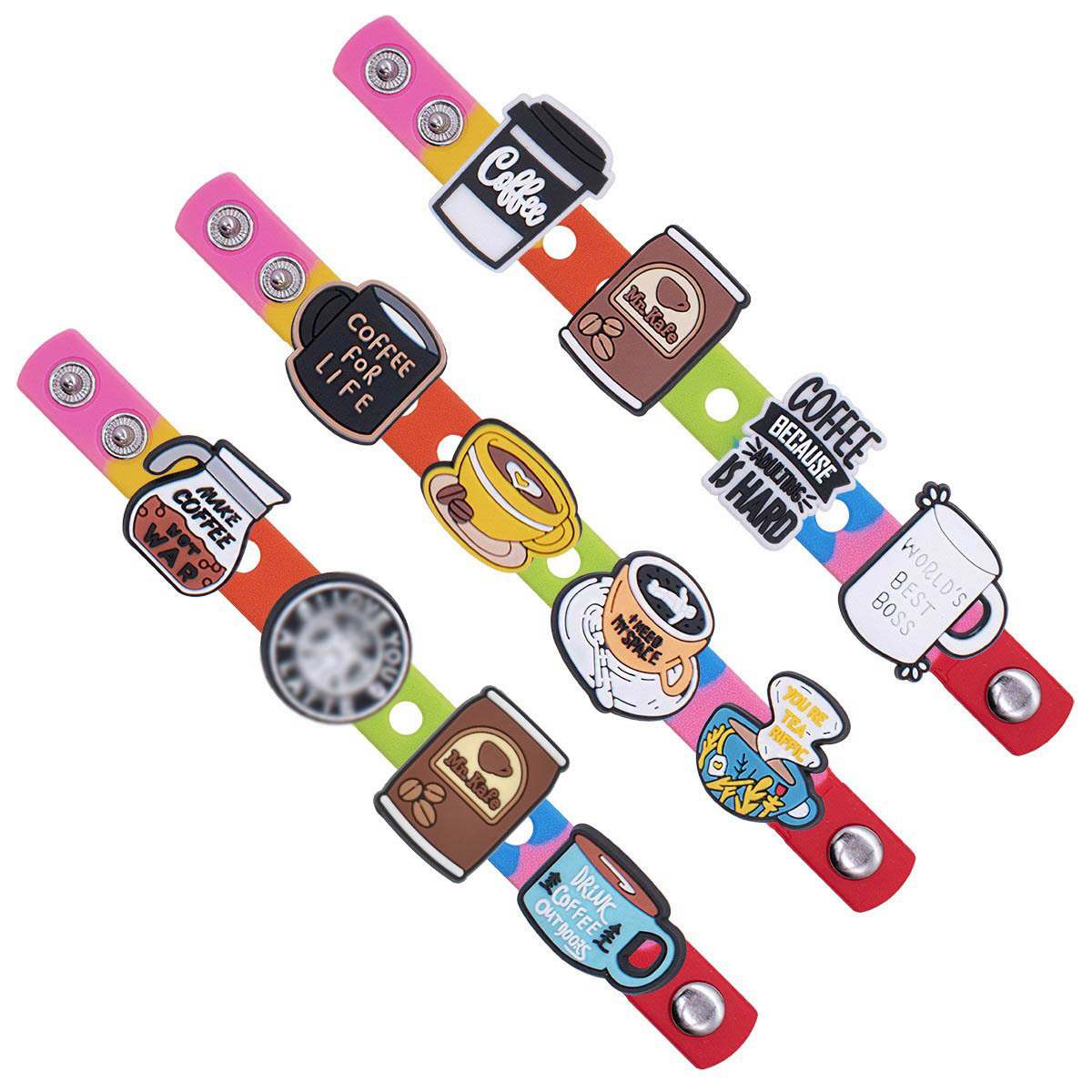 22 pçs pvc sapato encantos par - Men'S Accessories Crocs avaliação e preço