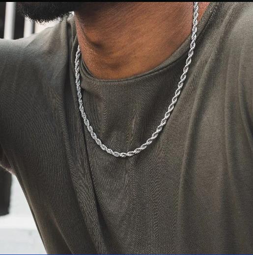 LUXUSTEEL 1 peça Corrente de C - Men Accessories Singapore avaliação e preço