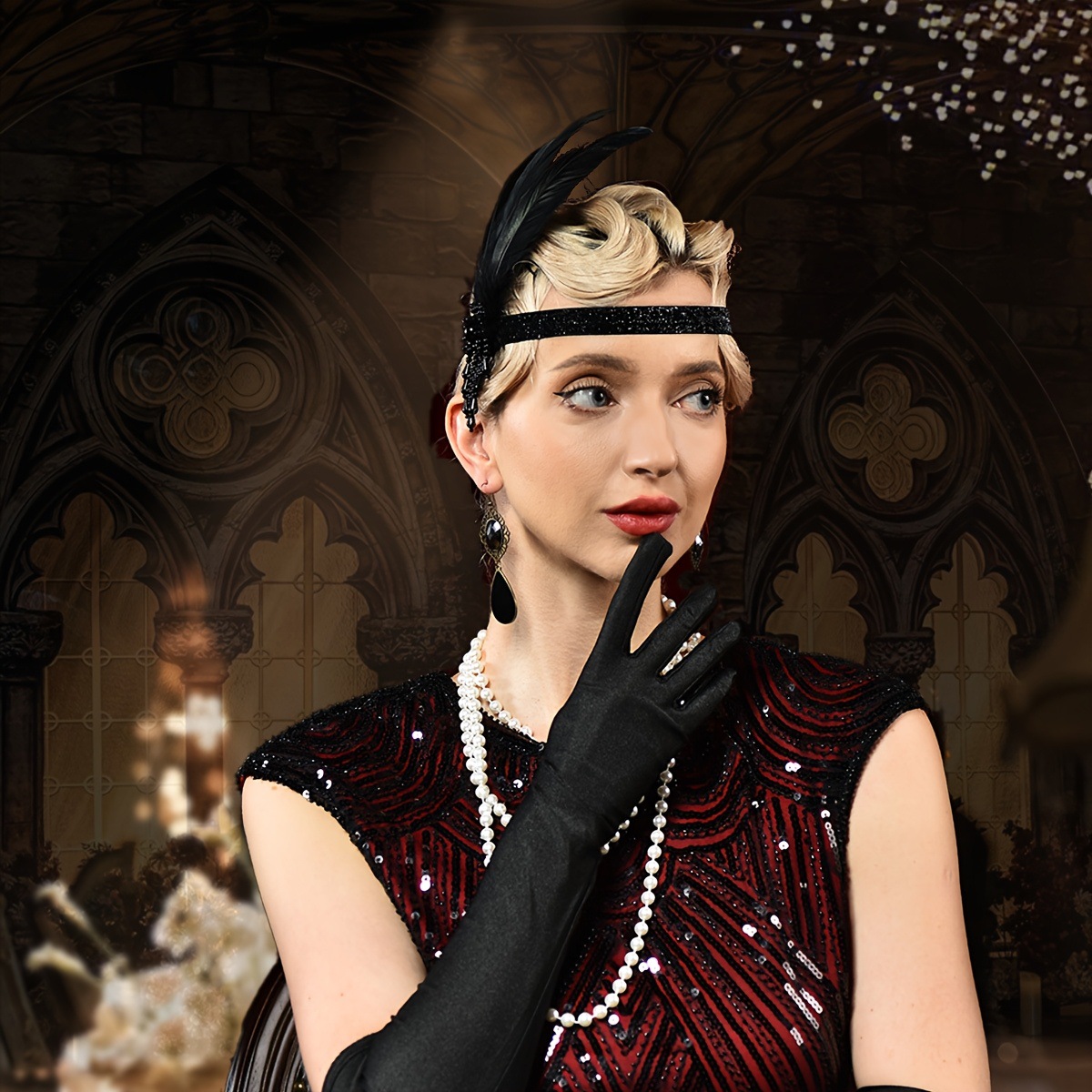 Conjunto de Fantasia Retrô Mas - Men'S Accessories In The 1920S avaliação e preço