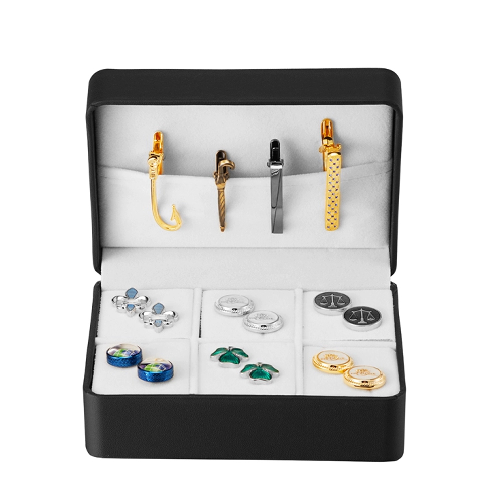 Caixa de jóias portátil conjun - Cufflink Box Set avaliação e preço