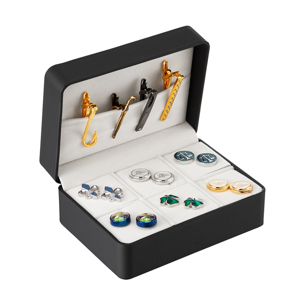 Caixa de jóias portátil conjun - Cufflink Box Set avaliação e preço