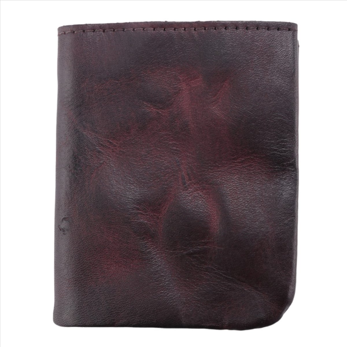 Carteira antirrugas ABQR, port - Bifold Leather Wallet avaliação e preço