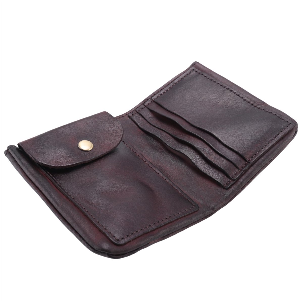 Carteira antirrugas ABQR, port - Bifold Leather Wallet avaliação e preço
