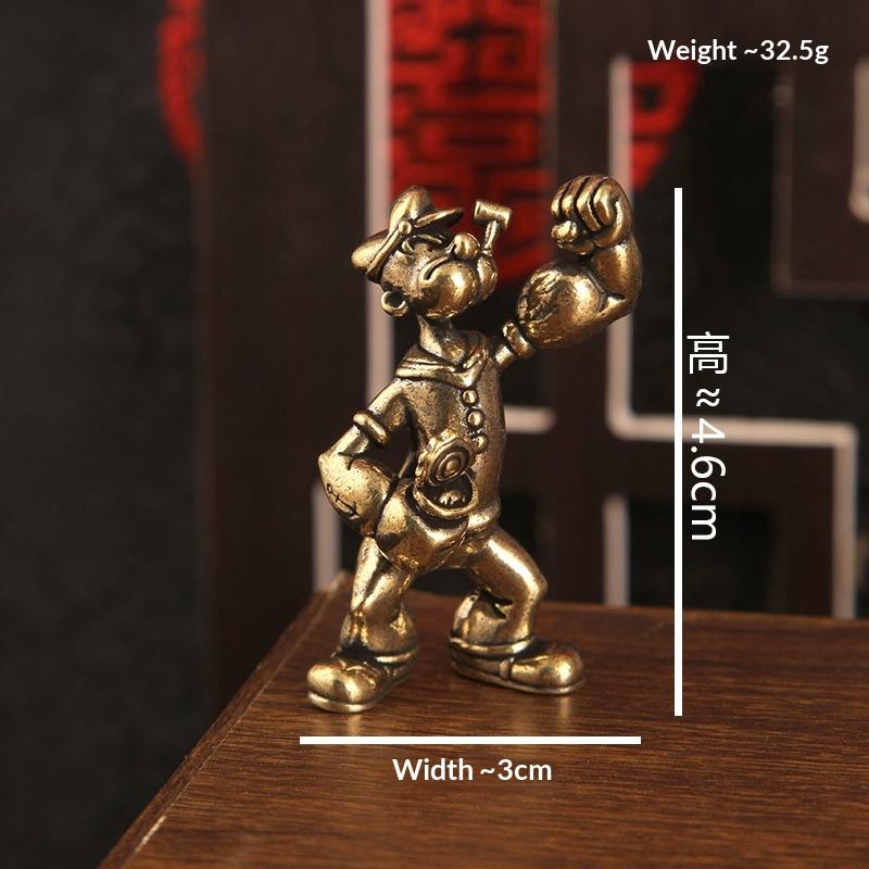 △   1/2PCS Figura do Popeye, o - Men'S Accessories Office avaliação e preço