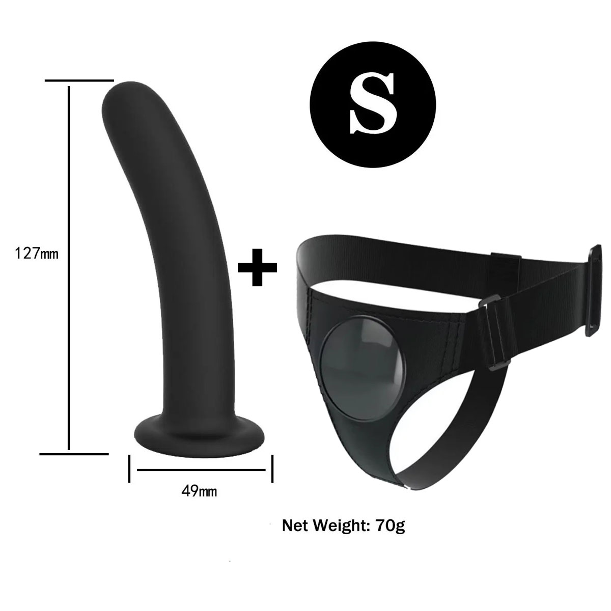 Arnês ajustável de silicone co - Men'S Vegan Accessories avaliação e preço