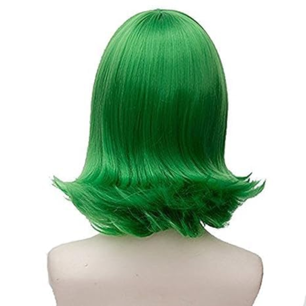 Perucas Curtas Verdes Ondulada - Men'S Vegan Accessories avaliação e preço
