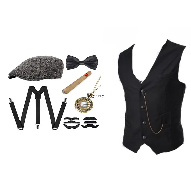 Conjunto de Fantasia de Gangst - Men'S Accessories In The 1920S avaliação e preço