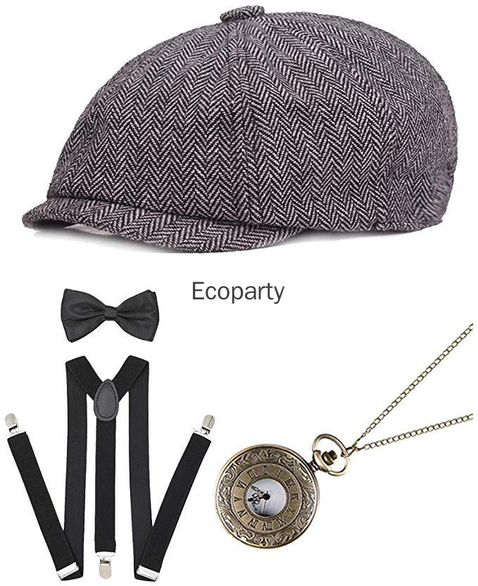 Carnaval festa rugido masculin - Men'S Accessories In The 1920S avaliação e preço
