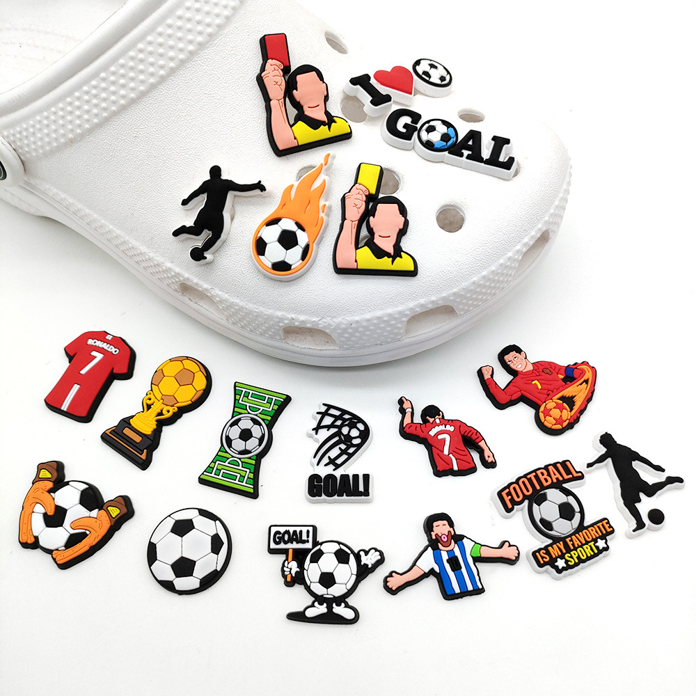 1 pçs encantos de sapato de fu - Men'S Accessories Crocs avaliação e preço