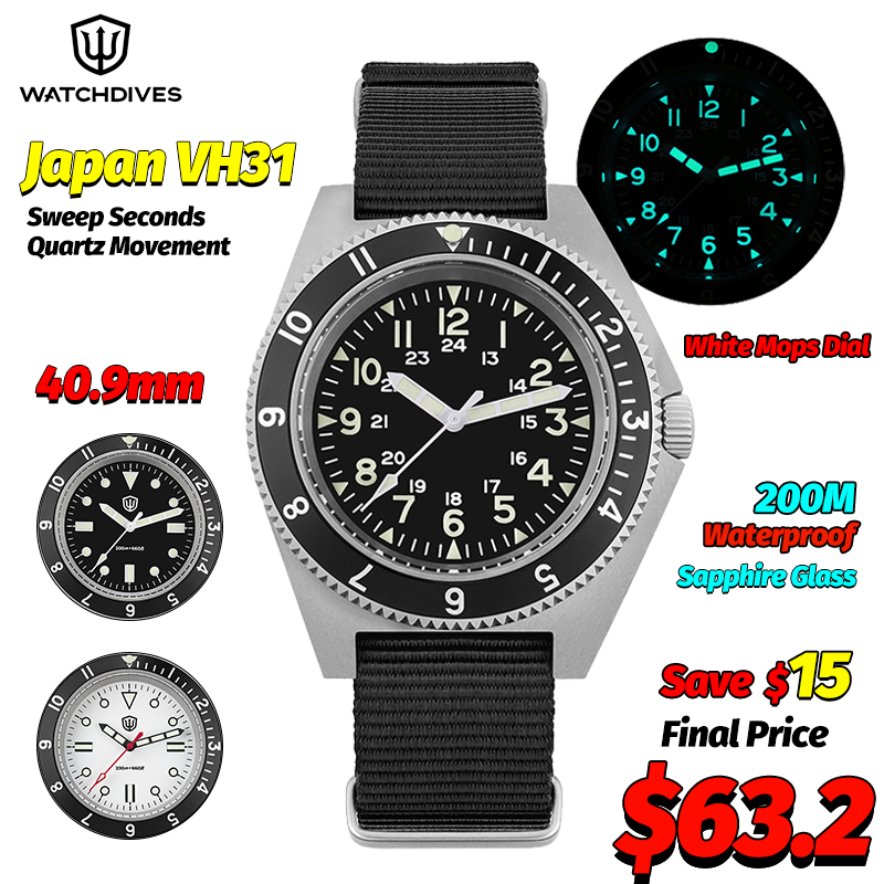 Watchdives wd1972 relógio de q - Men'S Accessories Fashion avaliação e preço