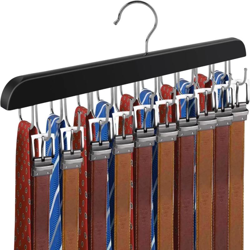 Rack de cinto de madeira femin - Men'S Accessories Wardrobe avaliação e preço