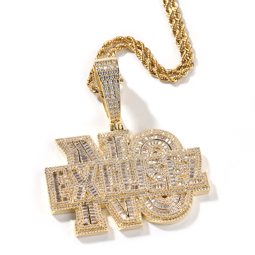 Colar Hip-hop com design exclu - Men Accessories Singapore avaliação e preço