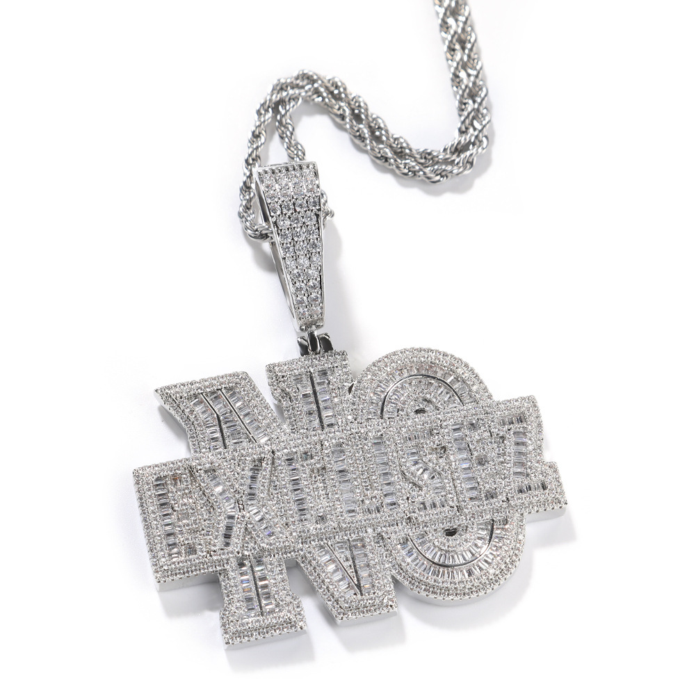 Colar Hip-hop com design exclu - Men Accessories Singapore avaliação e preço