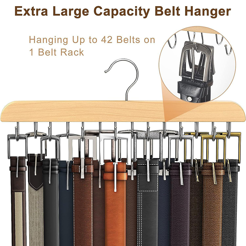 Rack de cinto de madeira femin - Men'S Accessories Wardrobe avaliação e preço