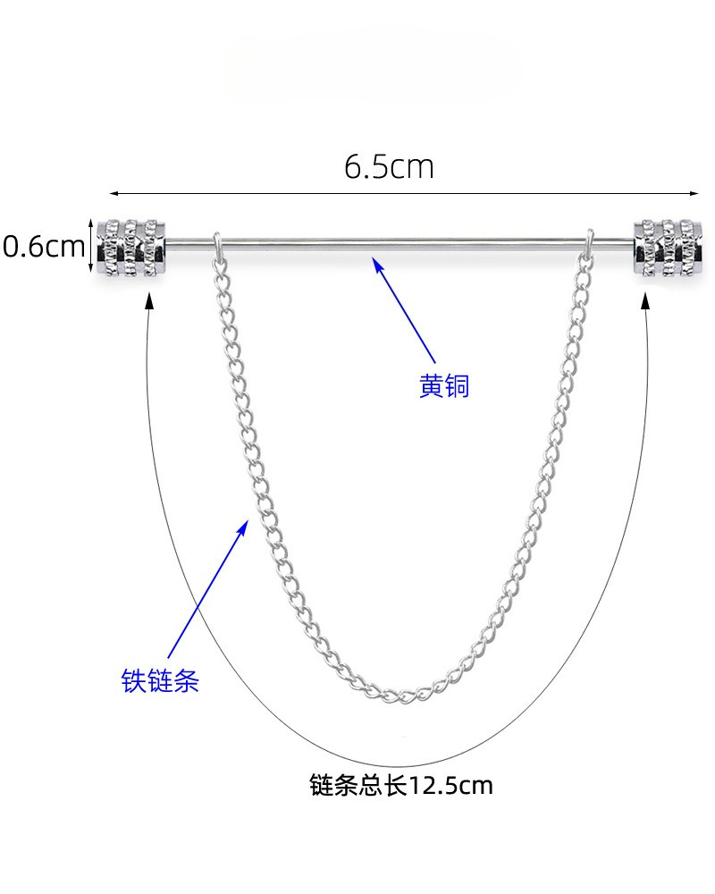 Novo Broche Masculino para Cam - Men'S Accessories Fashion avaliação e preço