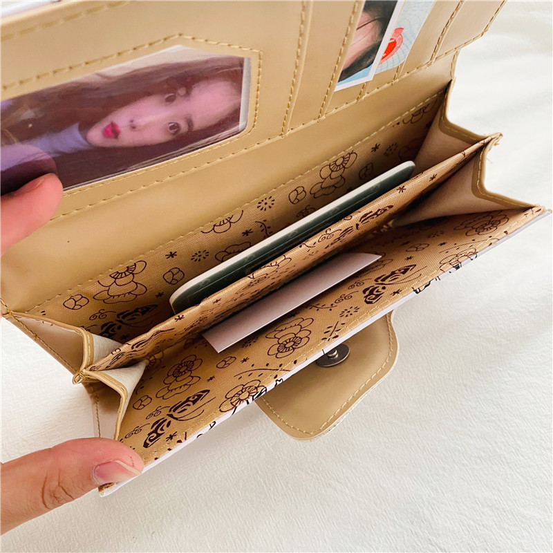Carteira Snoopy em Couro PU, B - Bifold Leather Wallet avaliação e preço