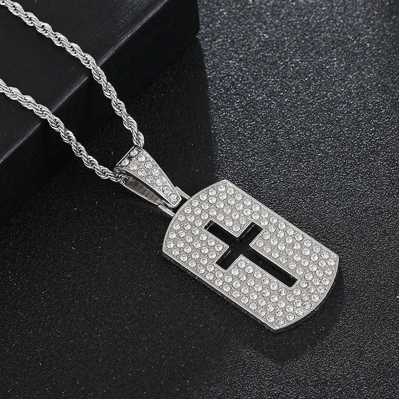 Colar Pingente Estilo Hip Hop  - Men Accessories Singapore avaliação e preço
